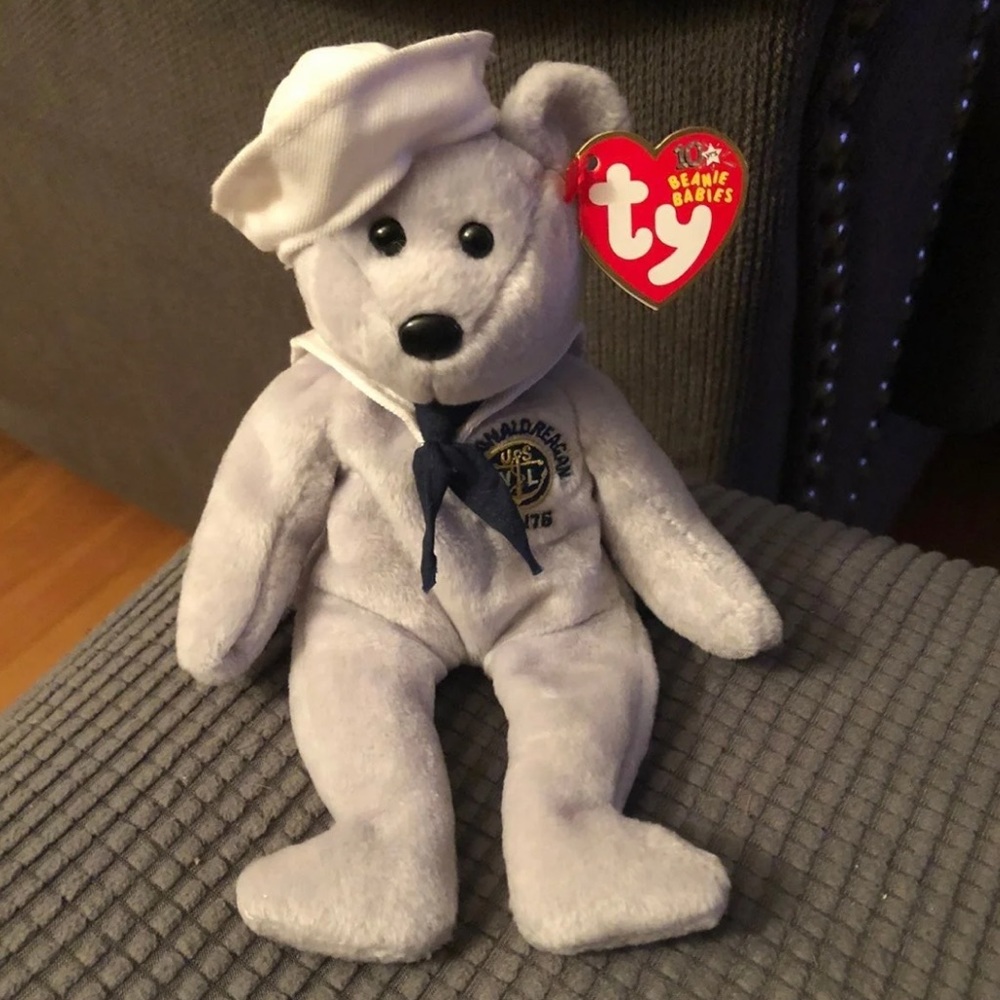 Original Ty Sailor “Ronnie” Beanie Baby Bear